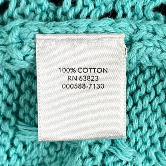 CJ Banks Plus Size Light Teal/Aqua Knit Cardigan Sweater Size 2X - Picture 10 of 12